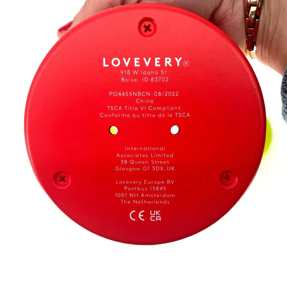 Lovevery Wooden Stacking Ring Toy Montessori Baby Toddler Color Sorting Toy